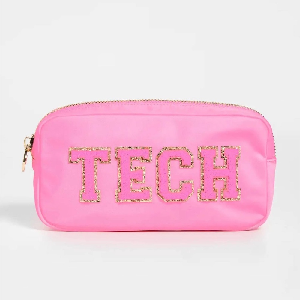 Small Bubblegum Tech Pouch